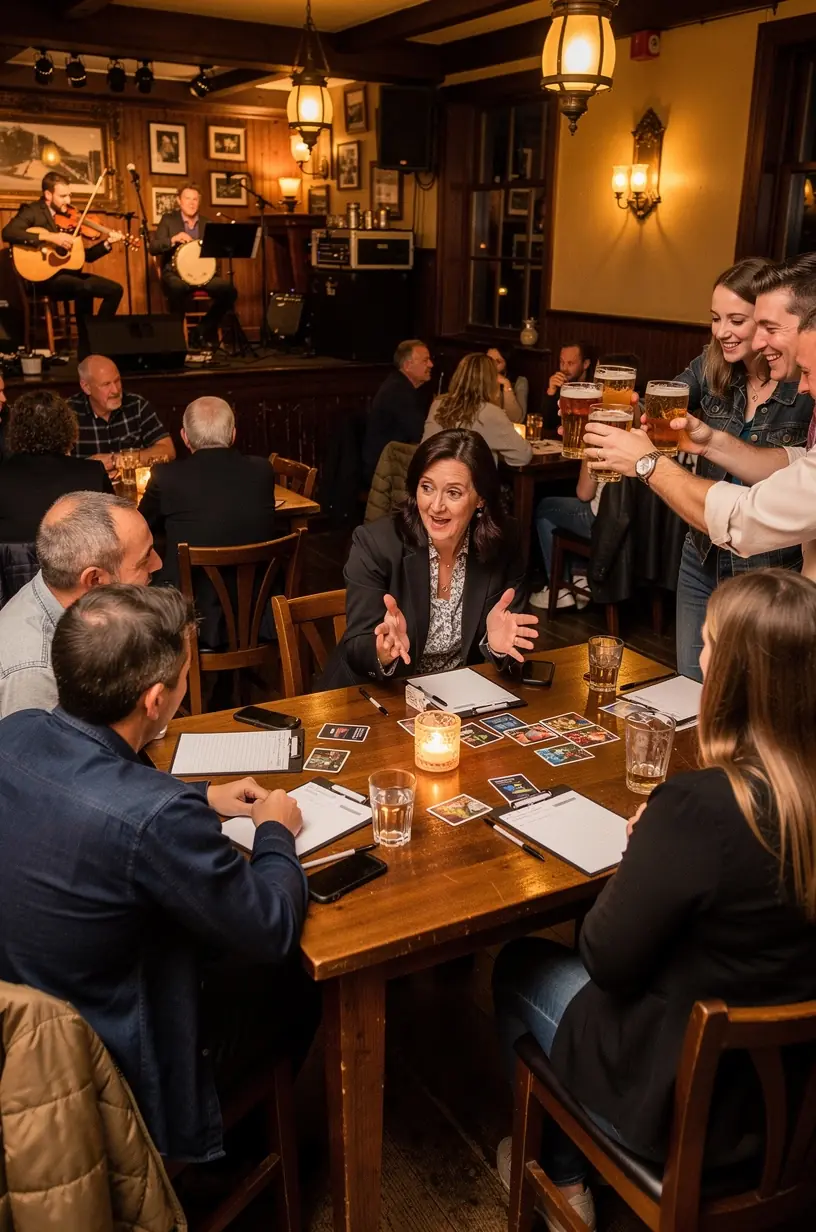 Professional business solutions illustration